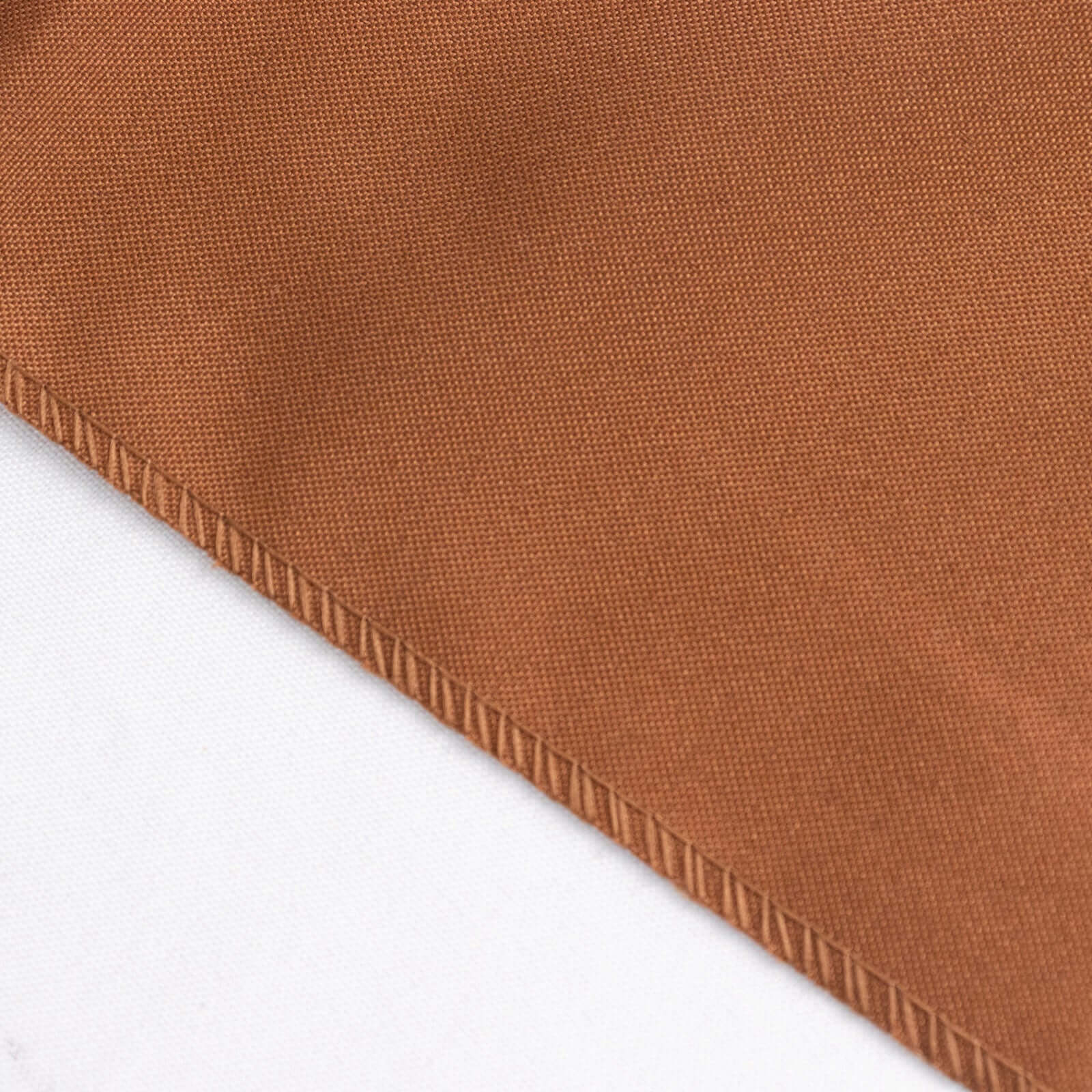 5 Pack Polyester Chair Sashes Cinnamon Brown 6"x108"