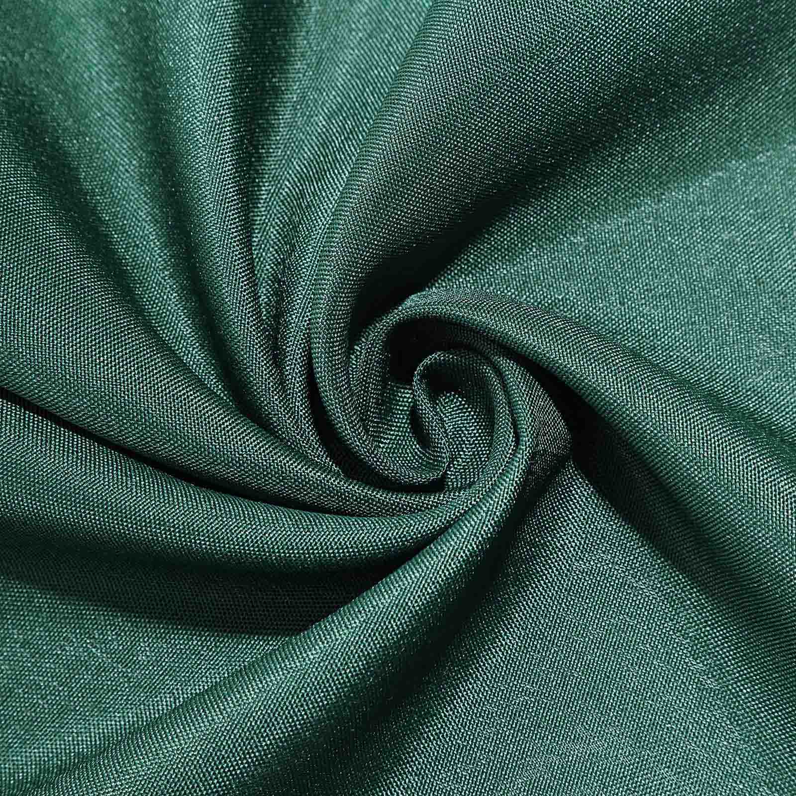 5 Pack Polyester Chair Sashes Hunter Emerald Green 6"x108"
