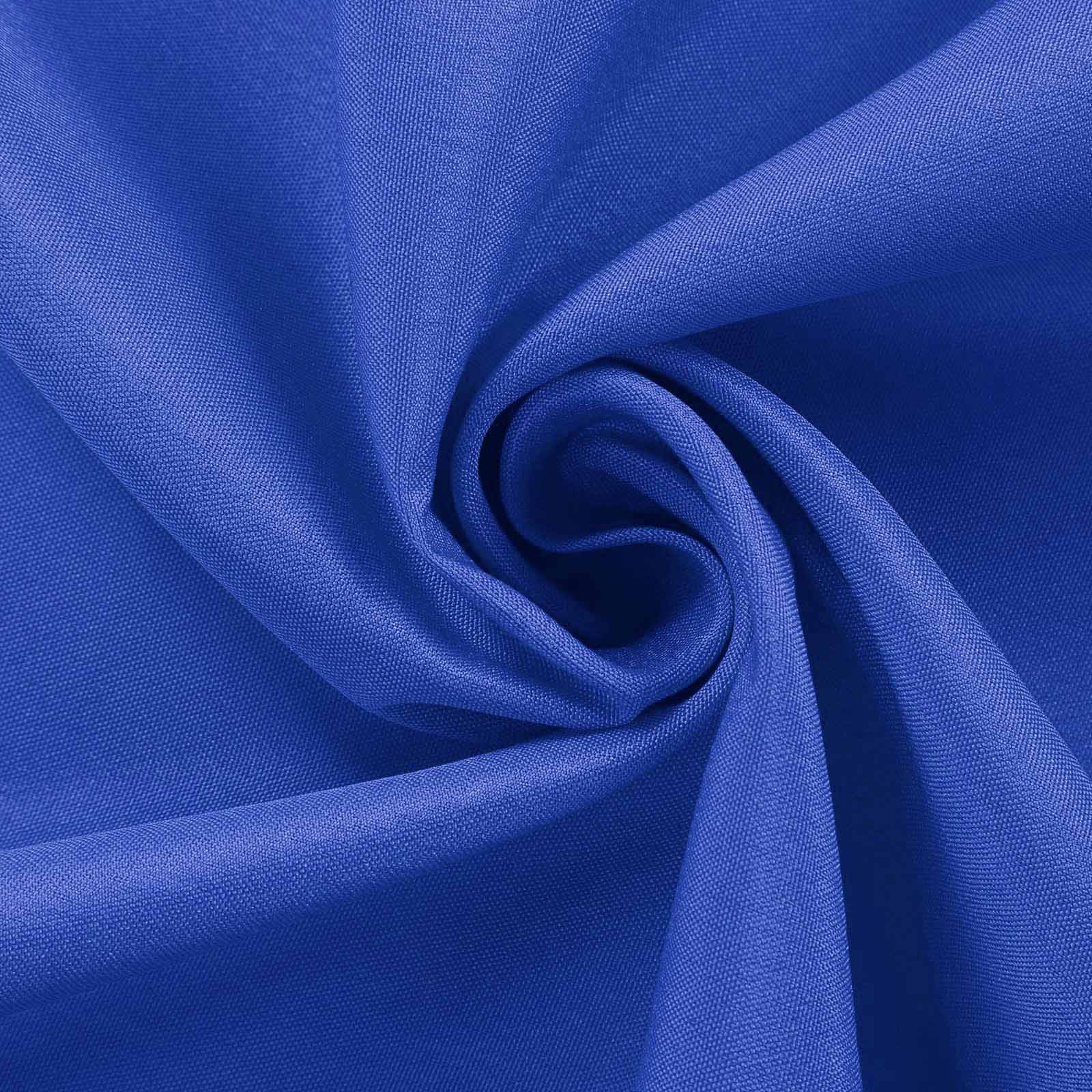 5 Pack Polyester Chair Sashes Royal Blue 6"x108"