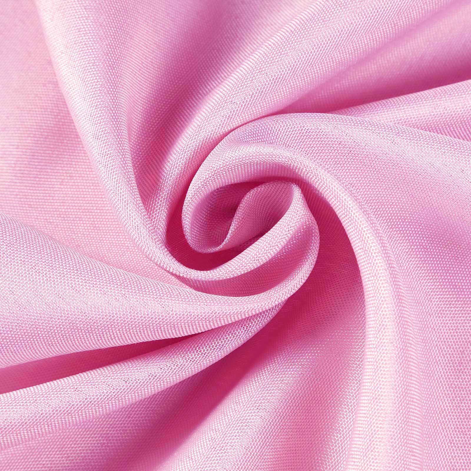 5 Pack Polyester Chair Sashes Pink 6"x108"